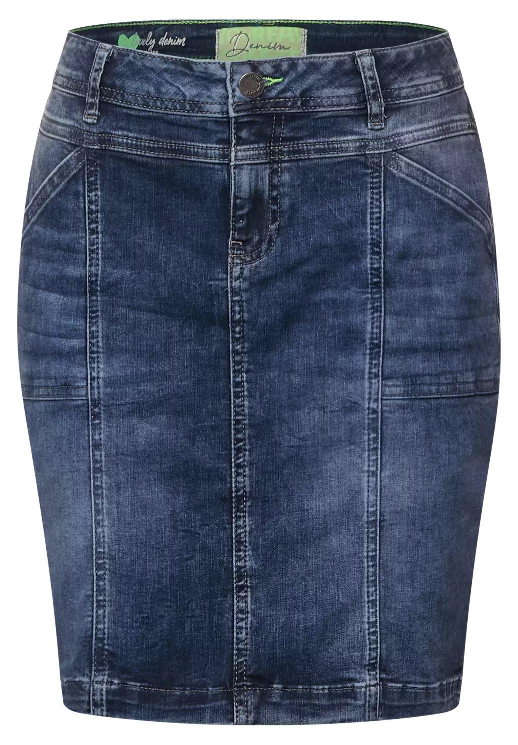 Street One denimová sukňa s vysokým pásom